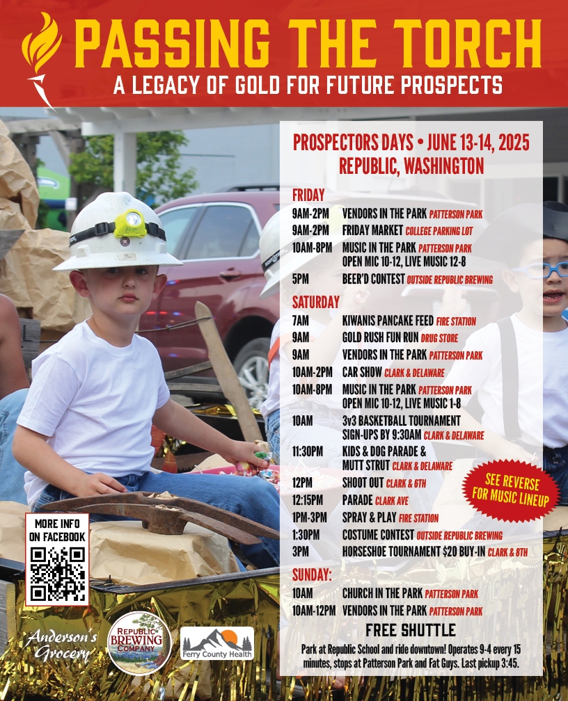 2025 Schedule Prospectors Days